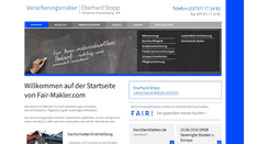 Desktop Screenshot of fair-makler.com